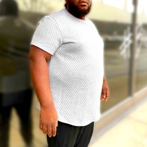 ONEBONE - Men’s Quilted Scoop Shirt, Grey, 3XL